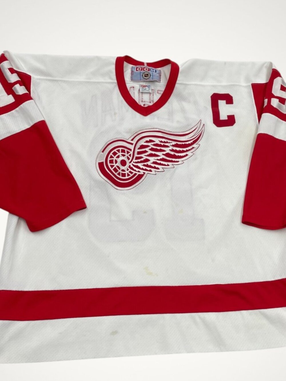 Detroit Red Wings Steve Yzerman Vintage Air-knit CCM SEWN NHL Jersey Men’s 2XL